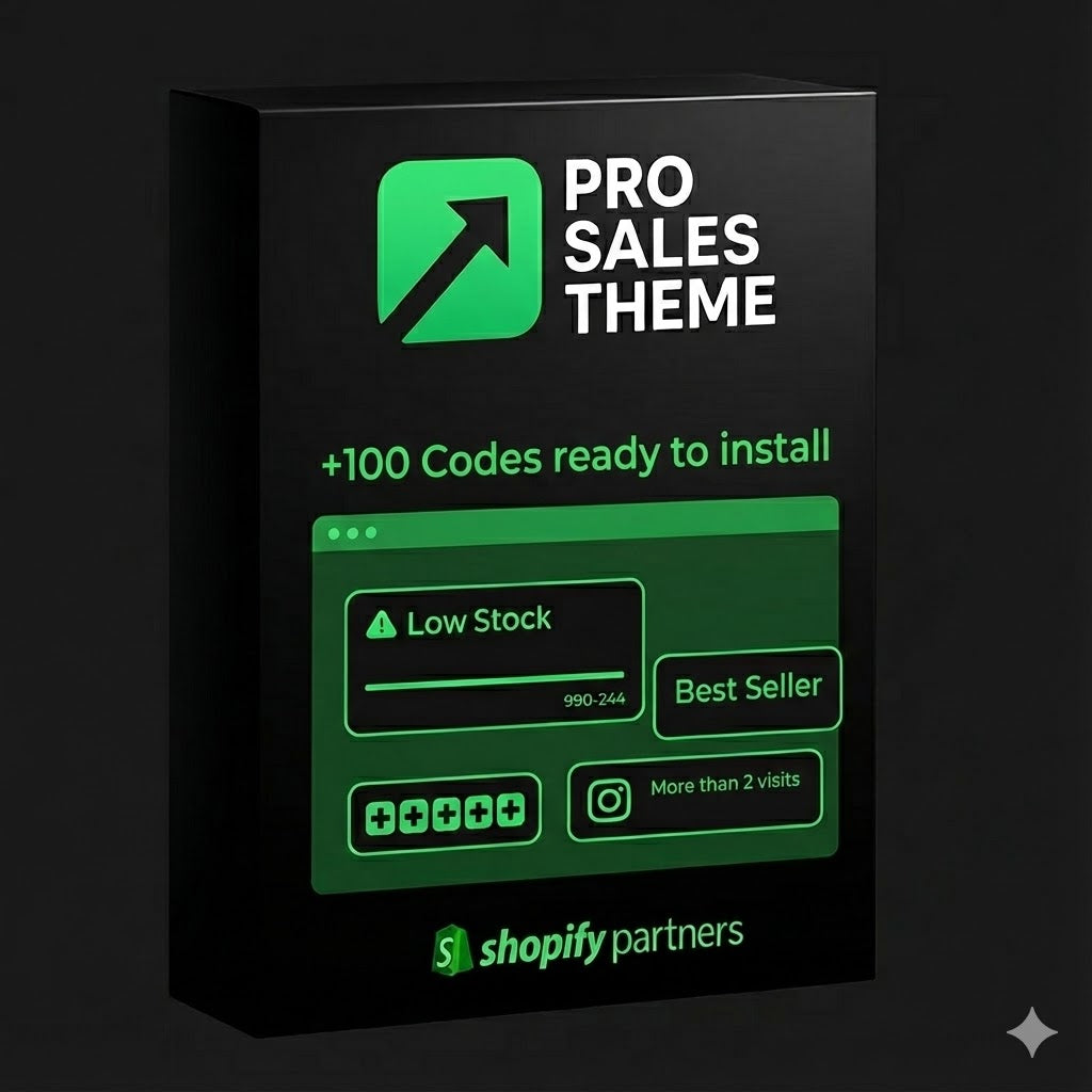 Pro sales theme